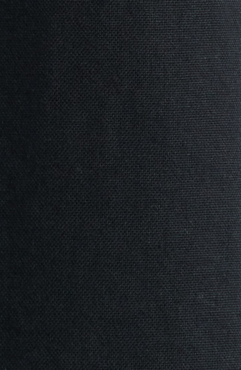 Fear of God Essentials Oversize Oxford Button-Up Shirt, Alternate, color, Jet Black