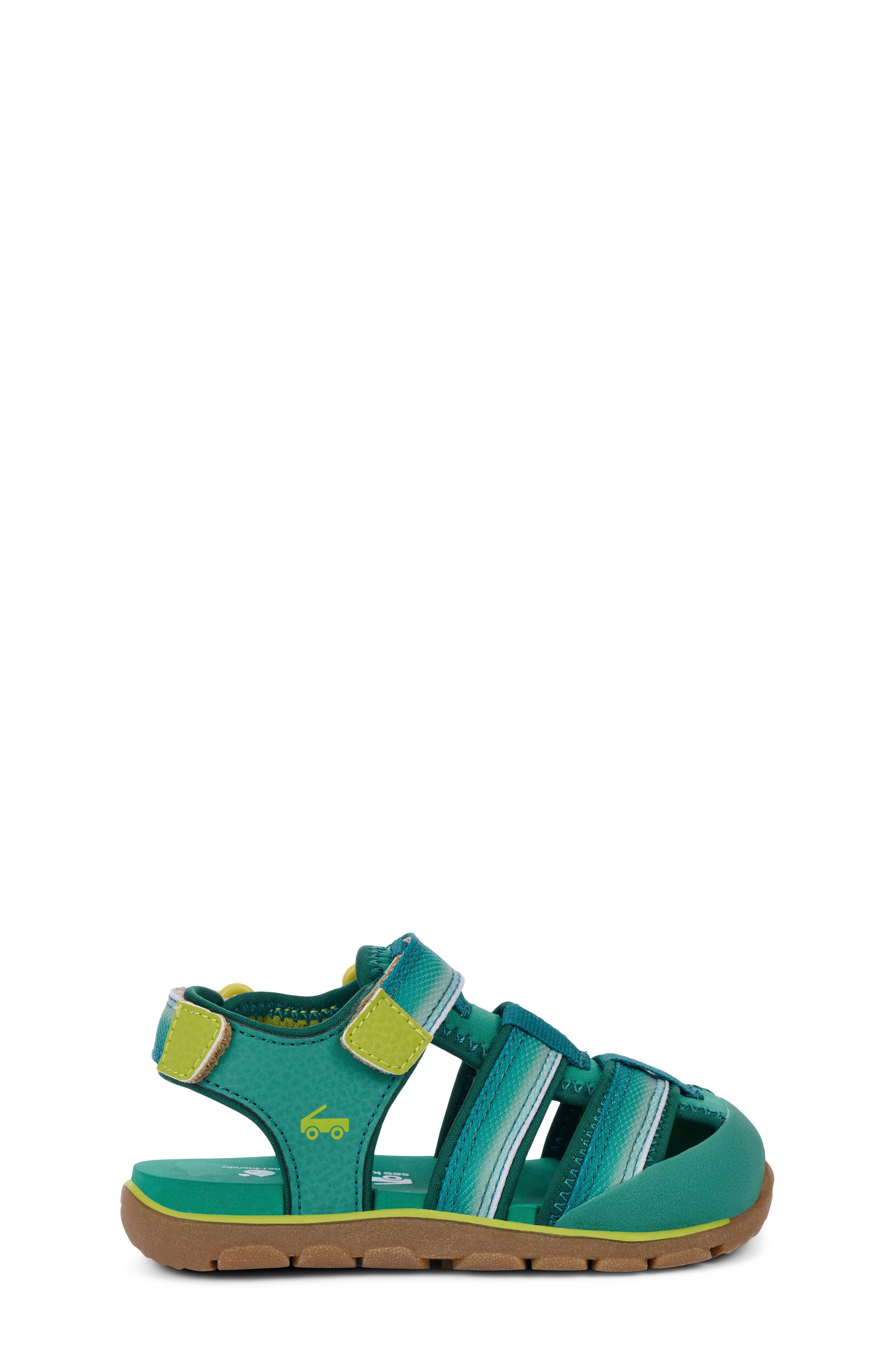 See Kai Run Kids' Wilder II Sandal, Alternate, color, Jungle Green