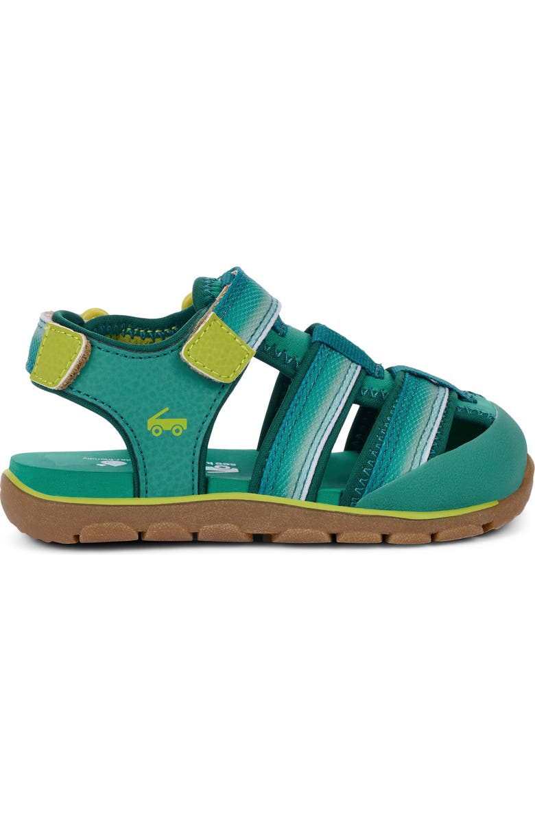 See Kai Run Kids' Wilder II Sandal, Alternate, color, Jungle Green