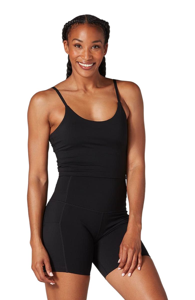 Tavi Cami Bra, Alternate, color, Ebony