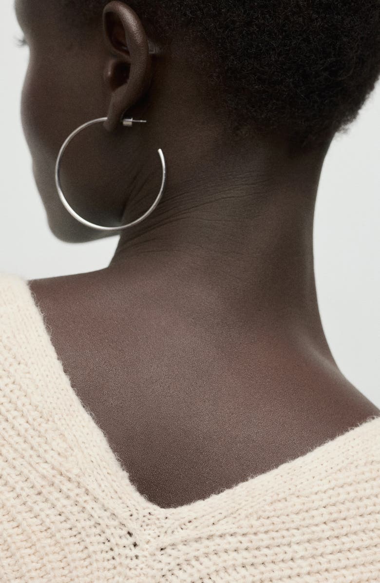 MANGO V-Neck Cardigan, Alternate, color, Beige