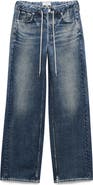 rag & bone rb Miramar Pull-On Wide Leg Cotton Terry Sweatpant Jeans