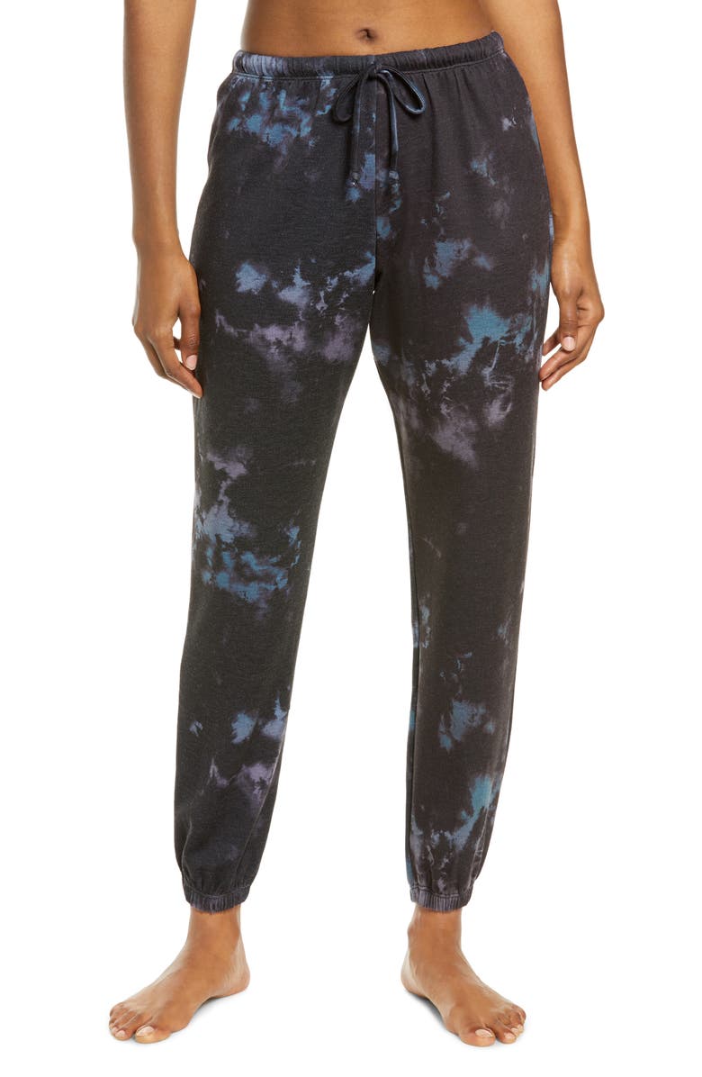 Onzie Fleece Tie Dye Joggers, Main, color, 