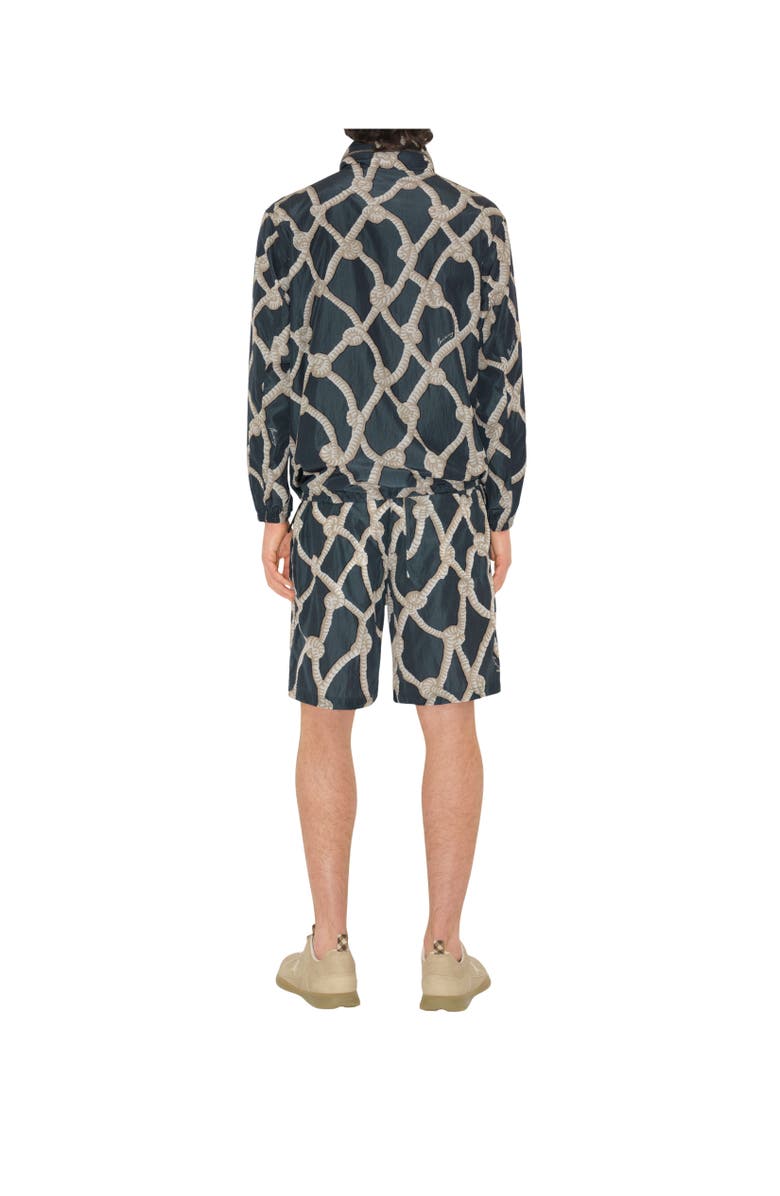 Burberry Knot Nylon Jacket, Alternate, color, Magnet