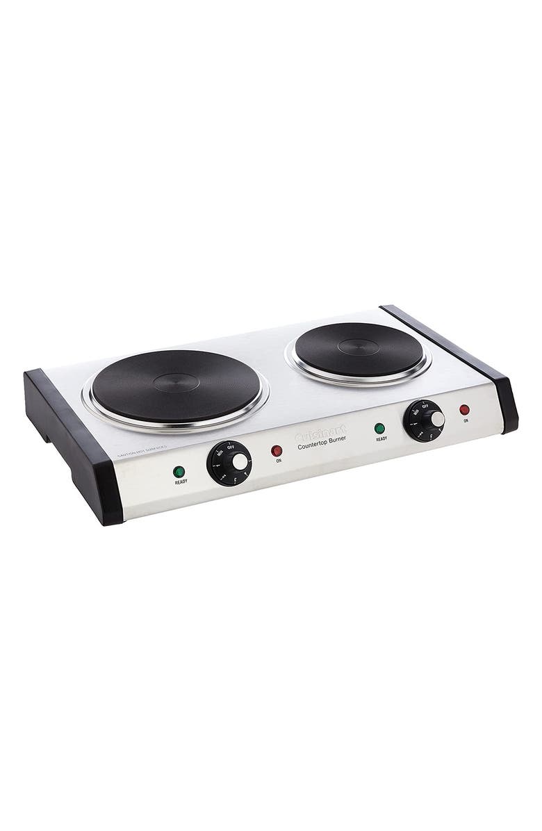Cuisinart Countertop Double Burner, Main, color,