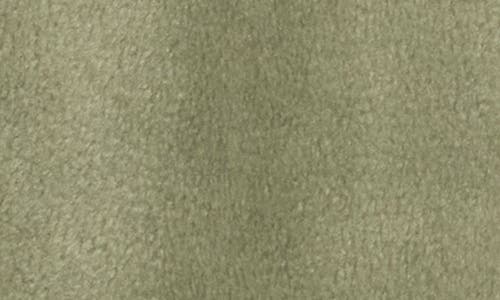 Thread & Supply Polar Fleece Shacket In Green