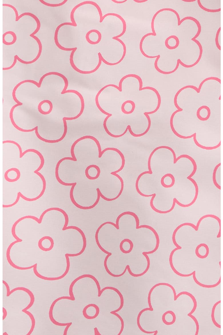 Kids' Fleece Lined Hooded Jacket, Alternate, color, PINK BALM POPPY DAISY
