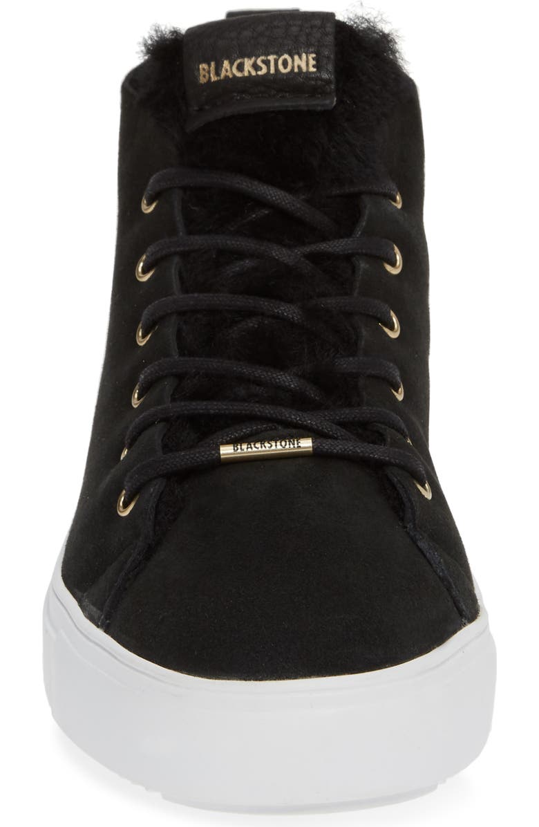 Blackstone QL48 Genuine Shearling Lined High Top Sneaker, Alternate, color,