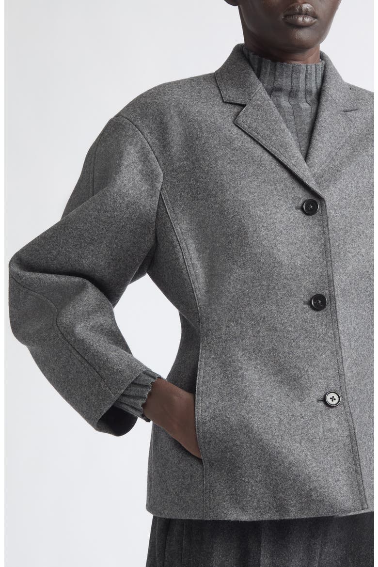 Slim Sculpted Jacket, Alternate, color, LAVA STONE