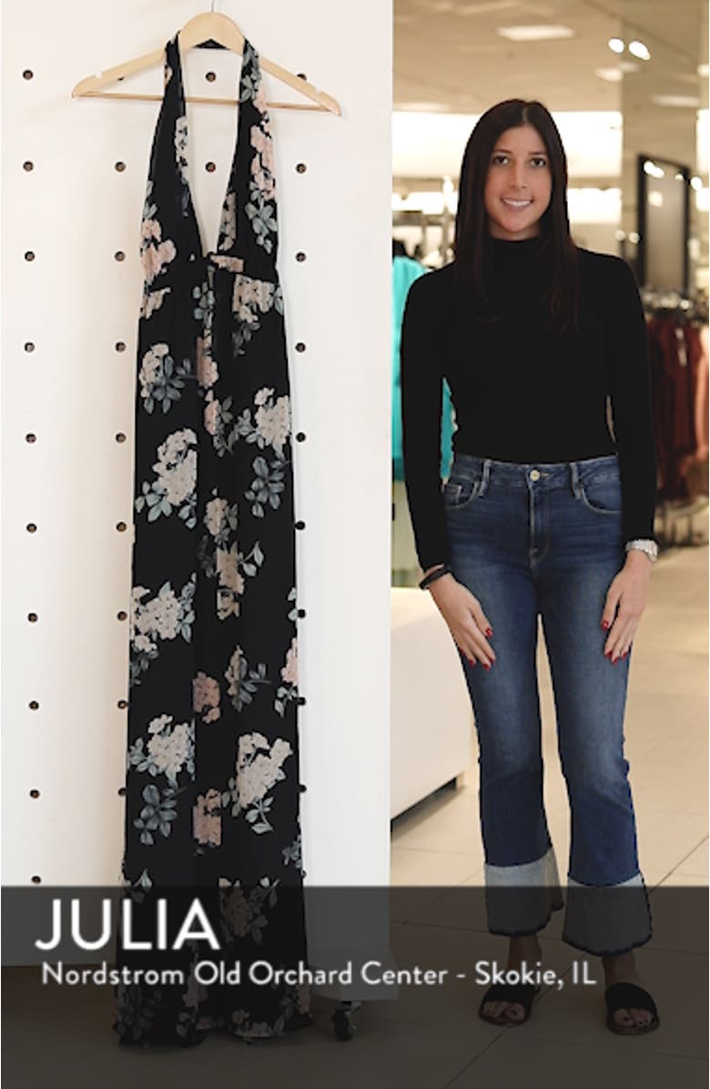 Luna Halter Gown, sales video thumbnail