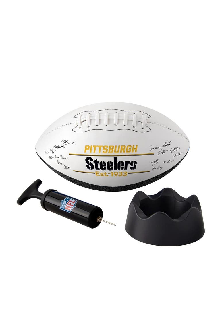 Pittsburgh Steelers 2025 Autograph Signature Football, Alternate, color, Black