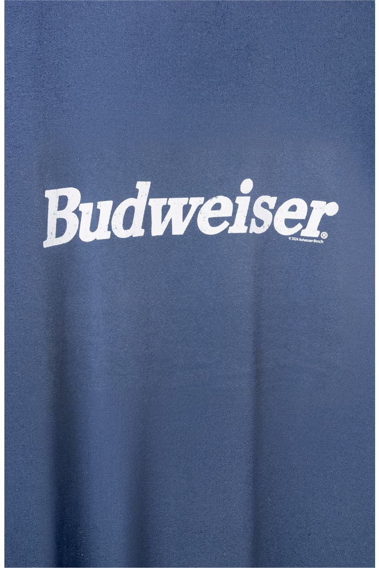 Budweiser Graphic T-Shirt, Alternate, color, BLUE DUSK