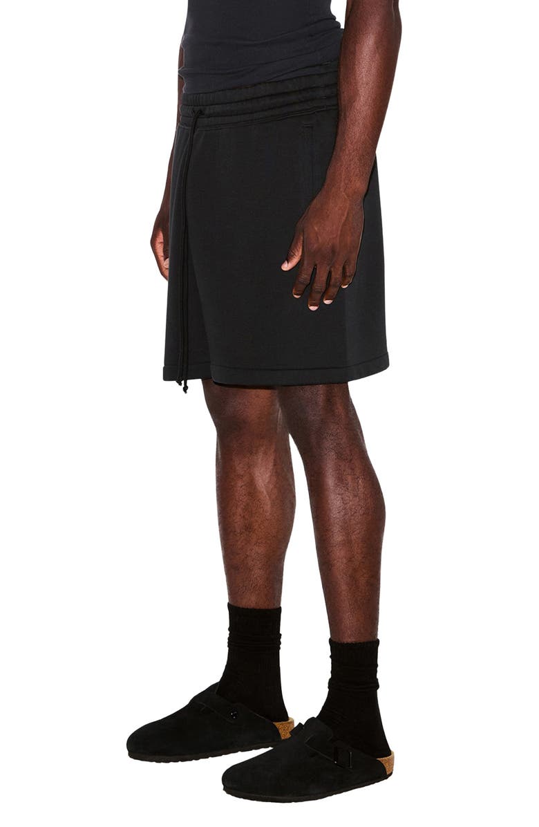 SKIMS Relaxed Fleece Lounge Shorts, Alternate, color, Washed Onyx