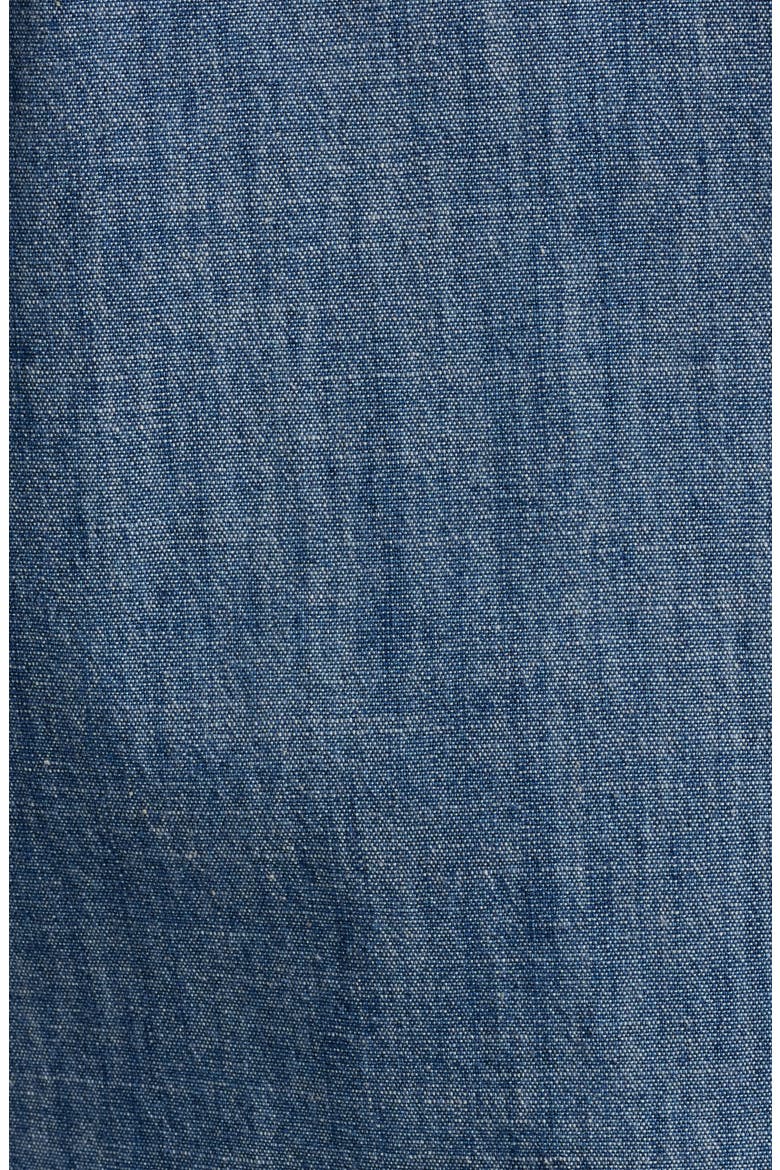 Tamworth Cotton Stretch Chambray Button-Down Shirt, Alternate, color, INDIGO