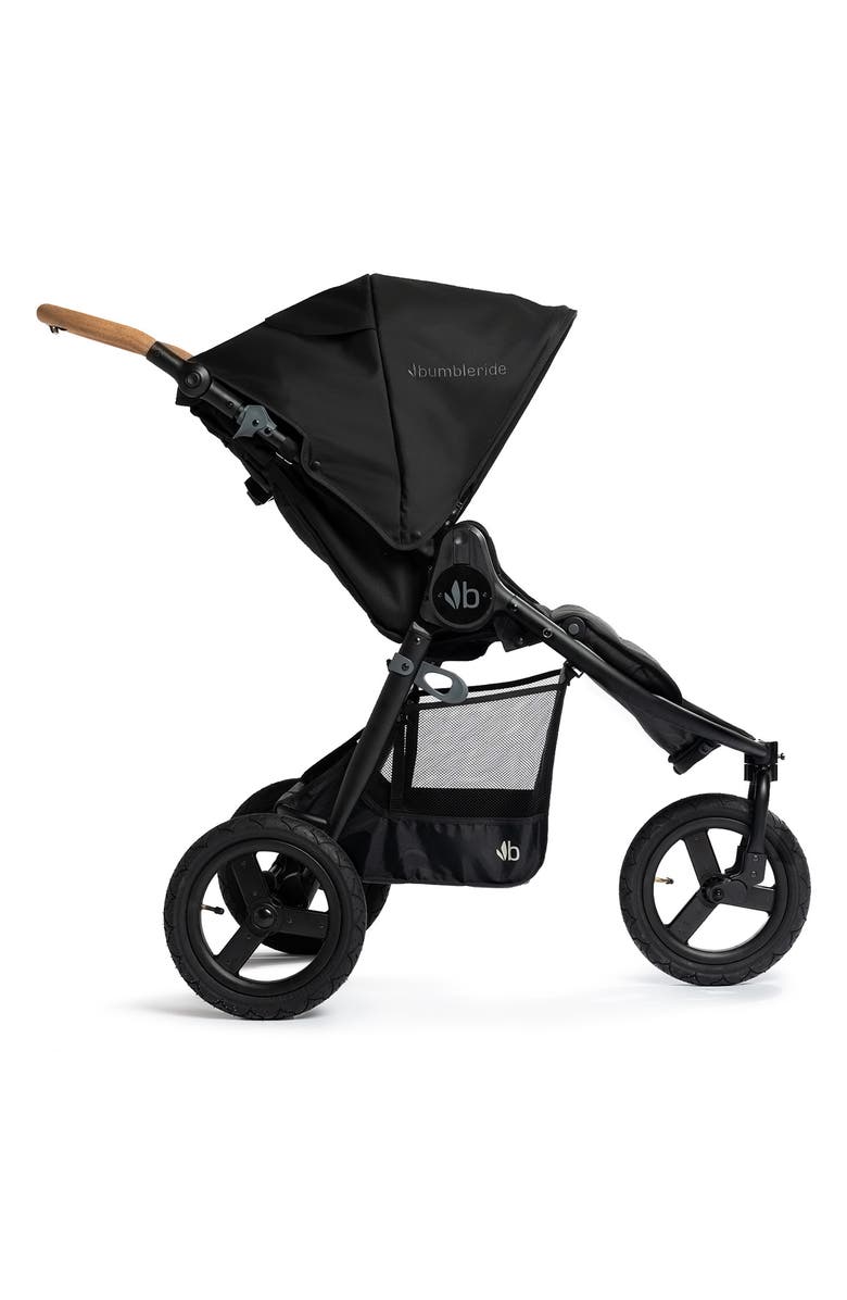 Bumbleride Indie All Terrain Stroller, Alternate, color, Black/ Silver