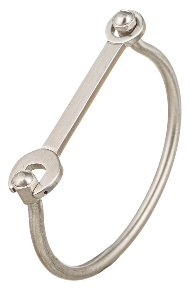 EYE CANDY LOS ANGELES Men's Allan Titanium Cuff Bracelet, Main, color, Gold