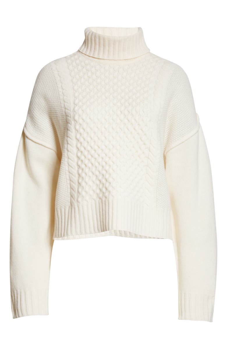 ATM Anthony Thomas Melillo Turtleneck Wool Sweater, Alternate, color,