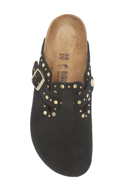 Birkenstock Boston Rivets Clog In Black