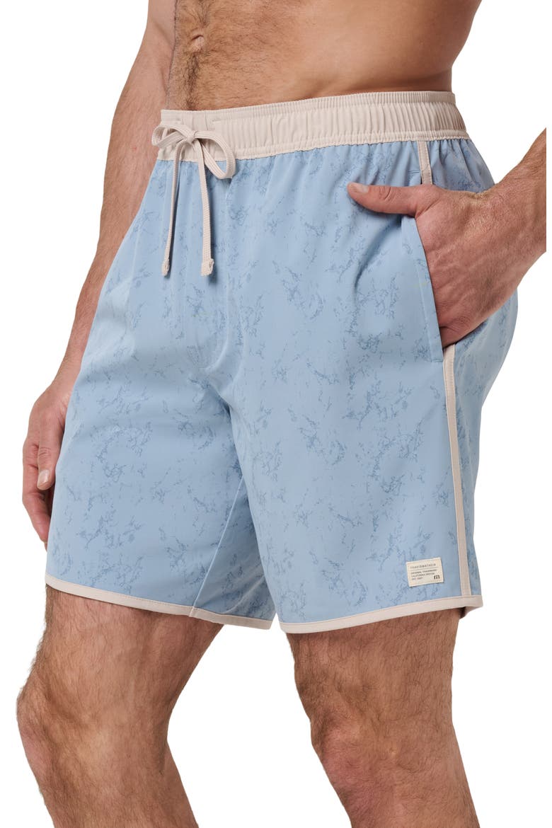 Beach Club Board Shorts, Alternate, color, ASH BLUE