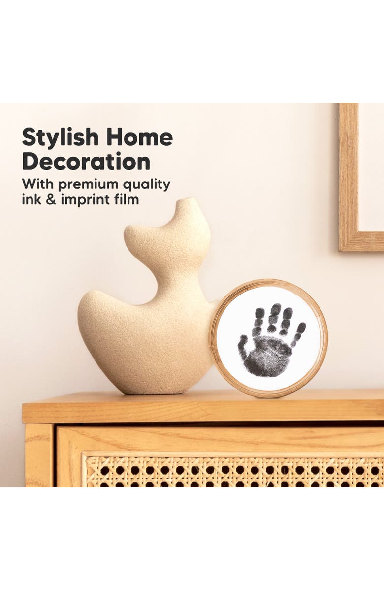 KeaBabies 2-Pack Round Inkless Ink Pads, Alternate, color, Jet Black