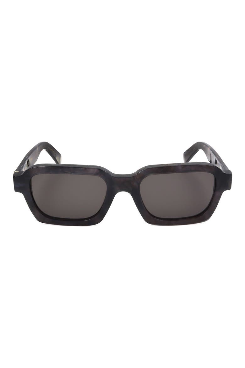 52mm Square Sunglasses, Main, color, GREY
