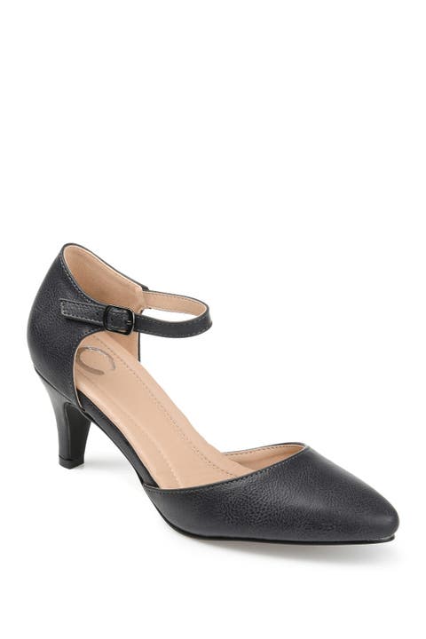 Bettie Ankle Strap Pump - Wide Width Available (Women)