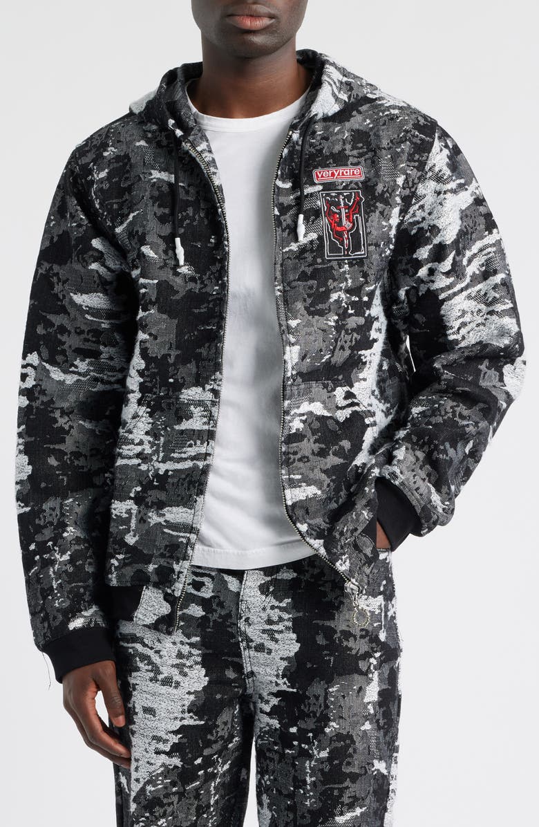 VERYRARE Devil Slayer Graphic Cotton Hoodie, Main, color, Black