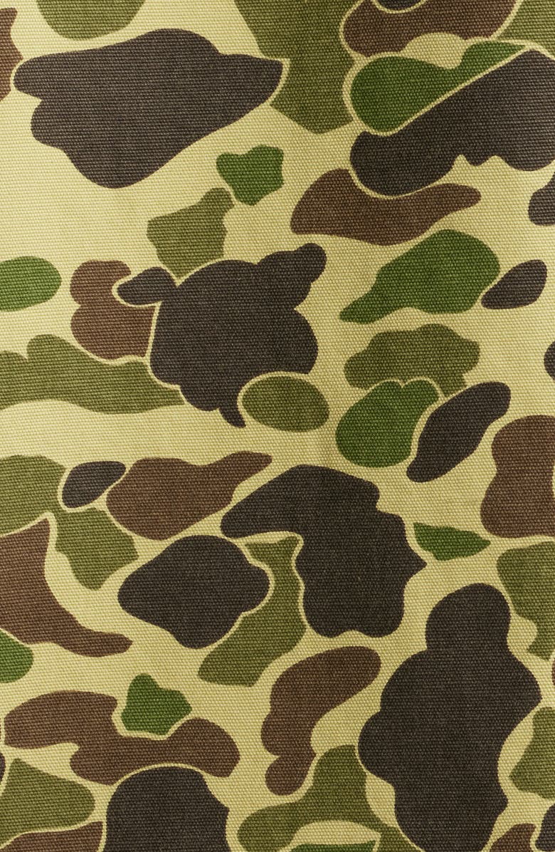 Carhartt Work In Progress Camo Duck Cotton Canvas Button-Up Shirt, Alternate, color, Camo Duck Green Stone Washed