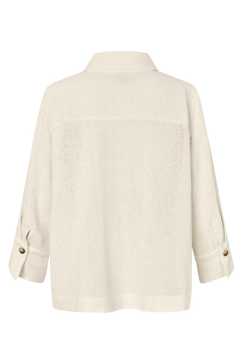Button-Down Shacket, Alternate, color, Jet Stream