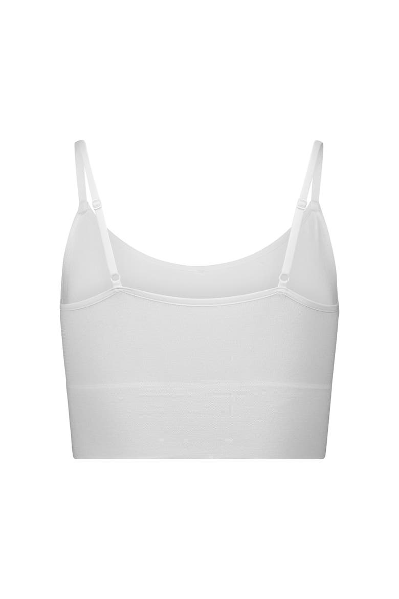 Soft Cami Bra Top, Alternate, color, white
