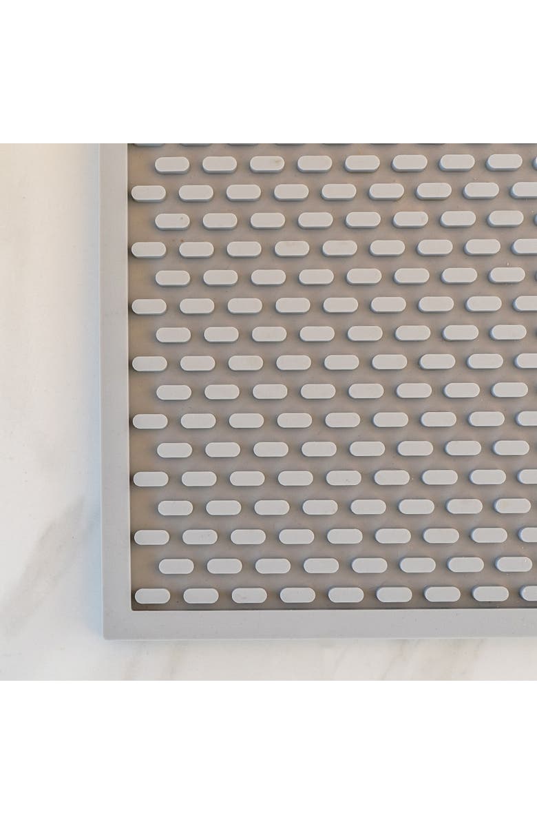 A Bar Above Grey Silicone Bar Mat, 12x18", Alternate, color, Grey