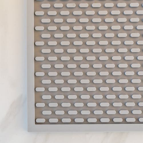 A Bar Above Grey Silicone Bar Mat, 12x18" In Grey