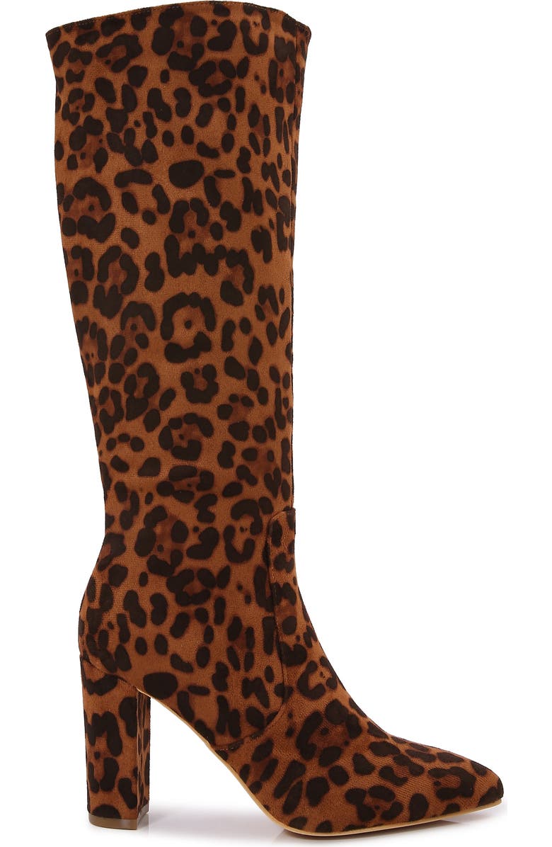 BERNESS Aster Pointed Toe Boot, Alternate, color, Leopard