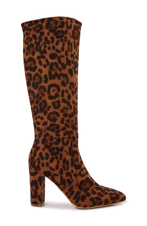 Berness Aster Pointed Toe Boot In Leopard