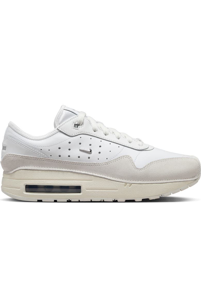 Nike x Jacquemus Air Max 1 86 Sneaker, Alternate, color, Summit White/ Silver/ Sail