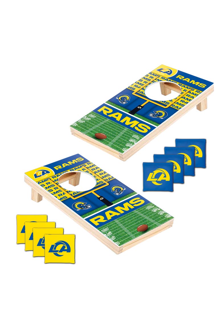 Los Angeles Rams NFL Tabletop Cornhole, Alternate, color, Multicolor