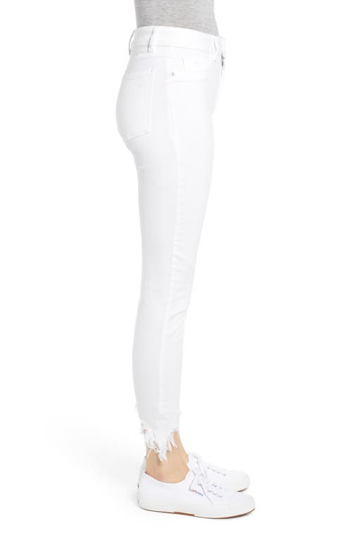 Dl1961 Chrissy Ultra High Waist Raw Hem Skinny Jeans