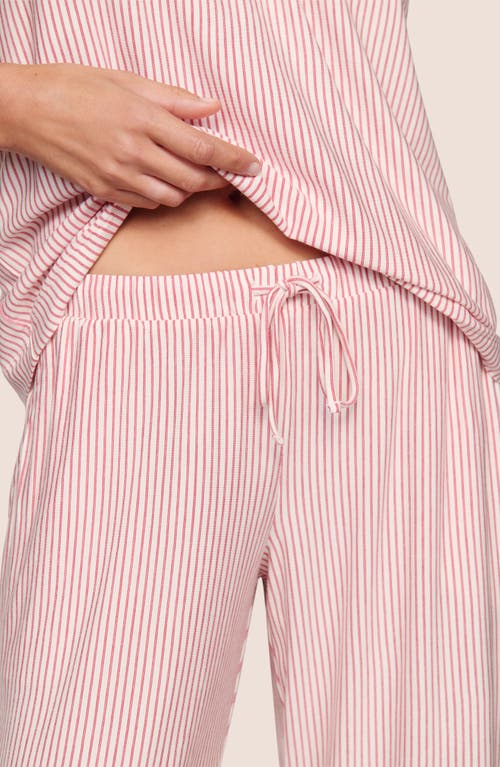 Eberjey Gisele Printed Camisole Pants Pajamas In Pink