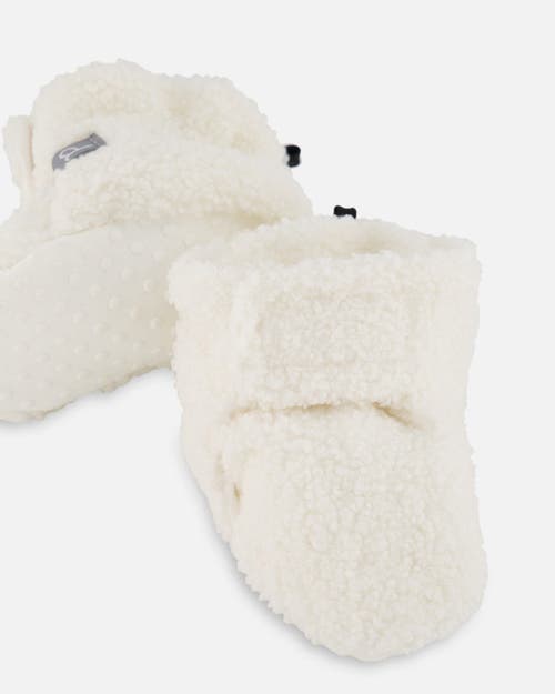 Deux Par Deux Gender Inclusive Slippers In White