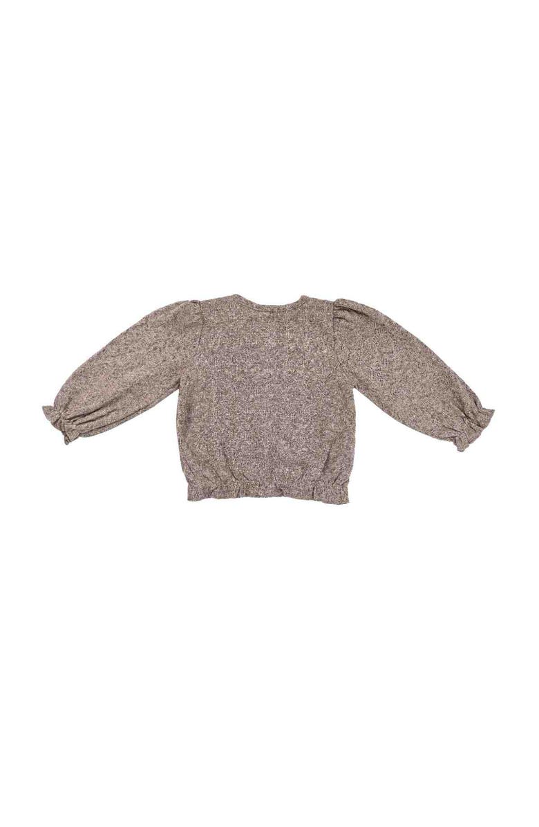 Sweet Cactus Ruffle 3-Piece Outfit Set, Alternate, color, Brown