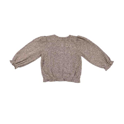 Sweet Cactus Ruffle 3-piece Outfit Set In Brown