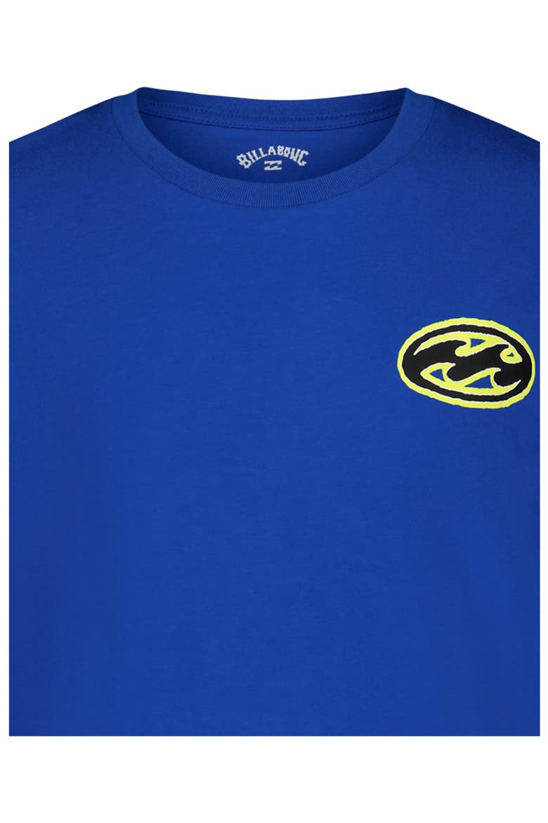 Kids' Bad Dog Pill Wave Logo Graphic T-Shirt, Alternate, color, OCEAN BLUE