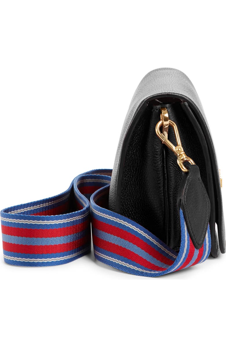 Prada Vitello Daino Double Compartment Leather Shoulder Bag, Alternate, color,