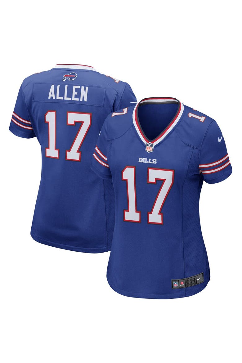 Women's Nike Josh Allen Royal Buffalo Bills Game Jersey, Main, color, Royal