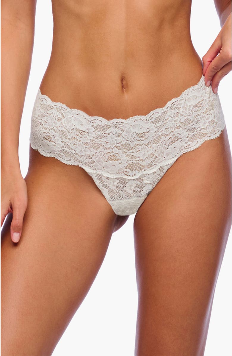 Cosabella Nsn Comfie Thong, Main, color, Moon Ivory