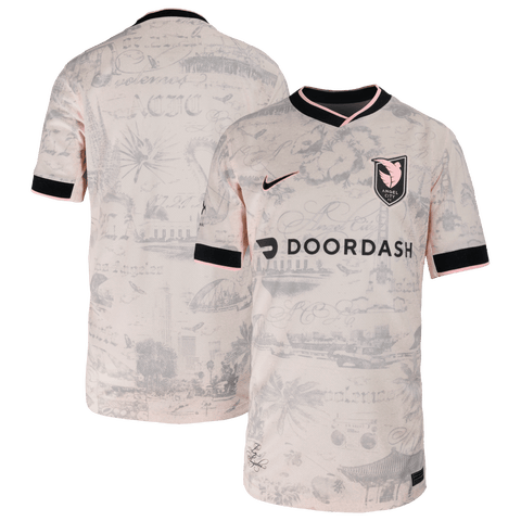 Youth Nike Tan Angel City FC 2026 Secondary Stadium Replica Jersey