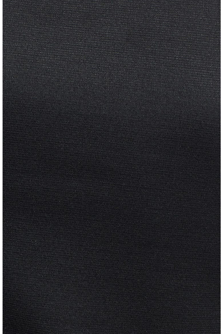 Ponte Peplum Top, Alternate, color, BLACK
