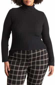 Renee C Long Sleeve Turtleneck Top