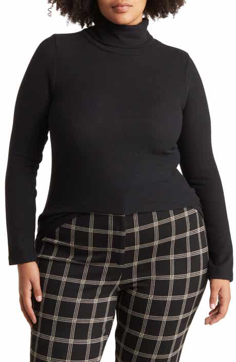 Long Sleeve Turtleneck Top