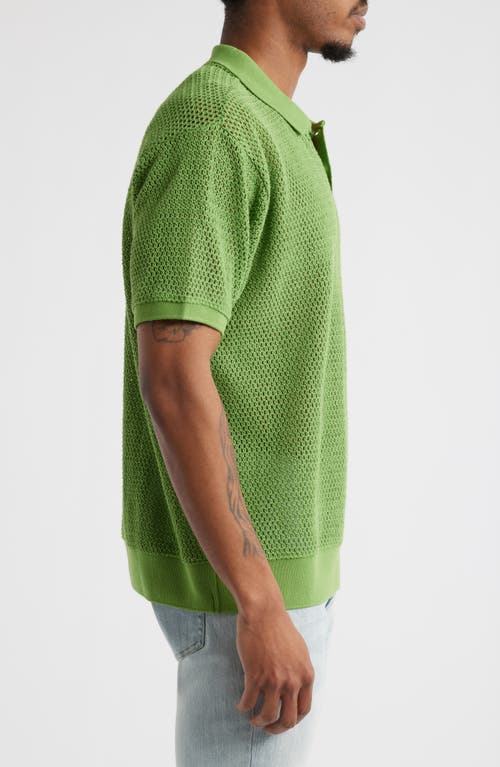 Obey Saratoga Open Stitch Cotton Polo
